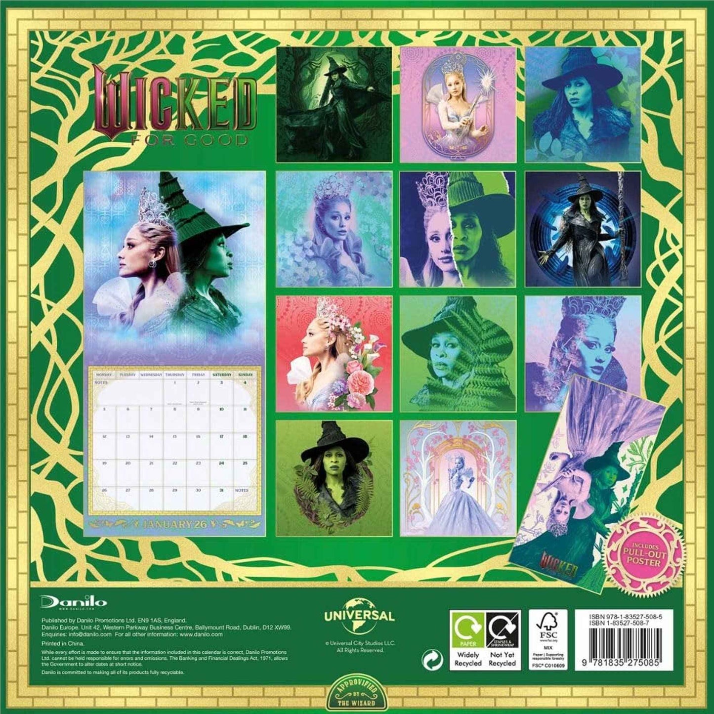 Wicked - 2026 Calendar