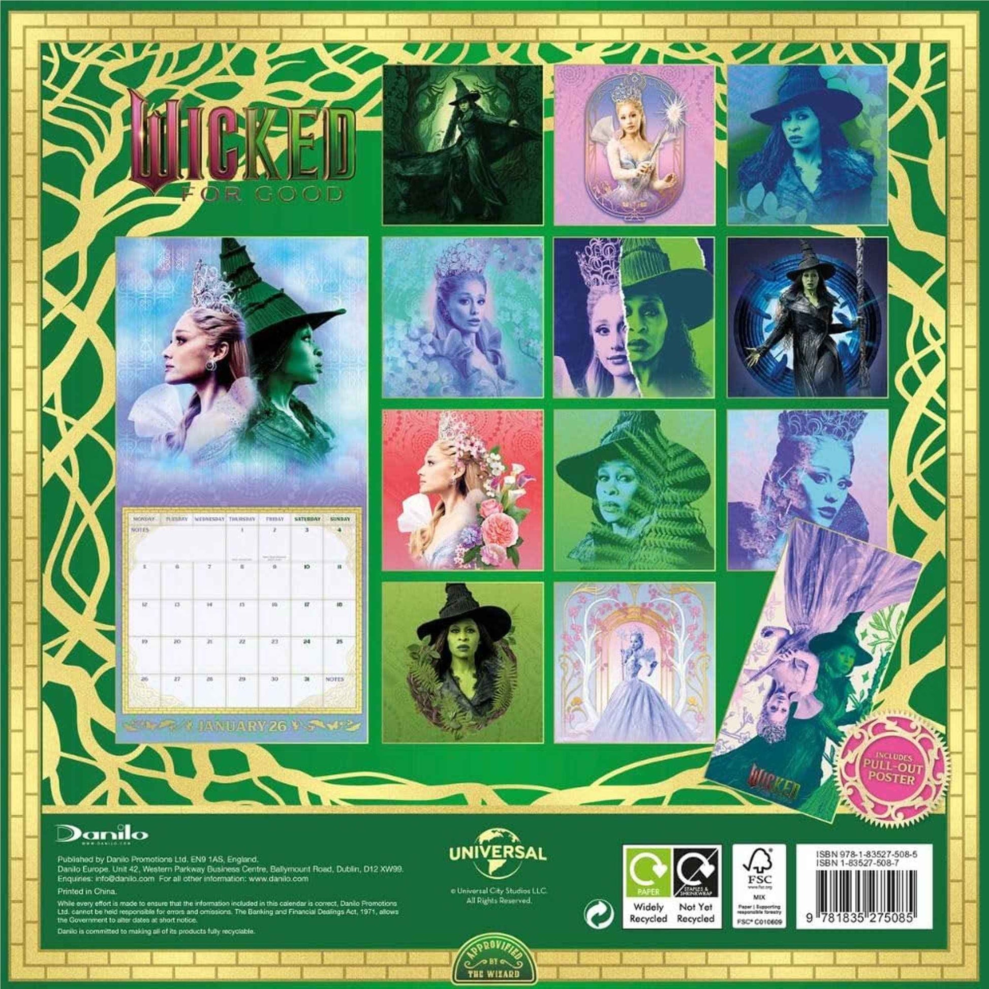 Wicked - 2026 Calendar