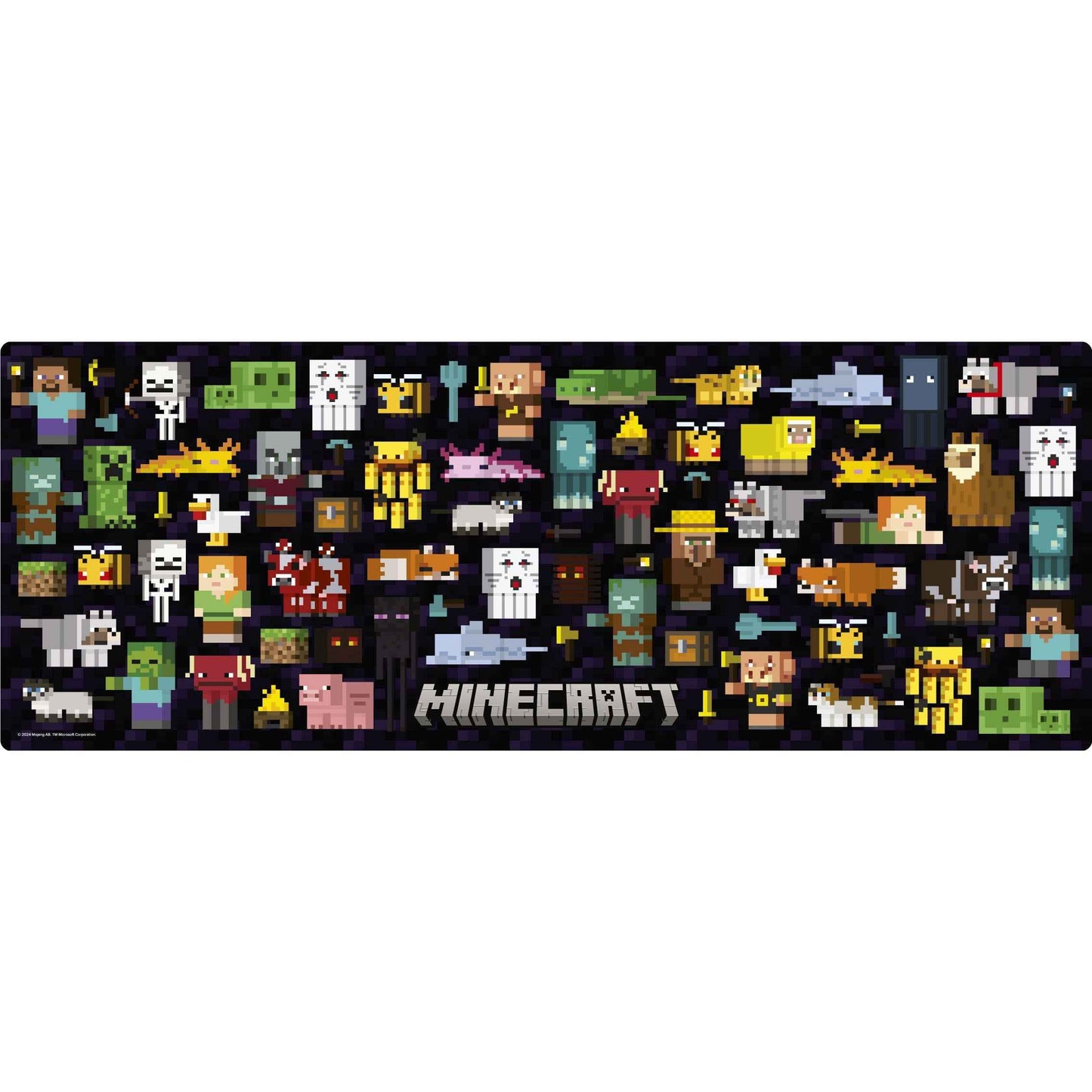 Minecraft - Characters L Gaming Desk Mat