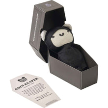 Grin Reaper Halloween Deddy Bear Plush In Coffin