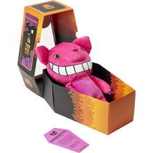 Smirkitty12" Halloween Deddy Bear Plush In Coffin