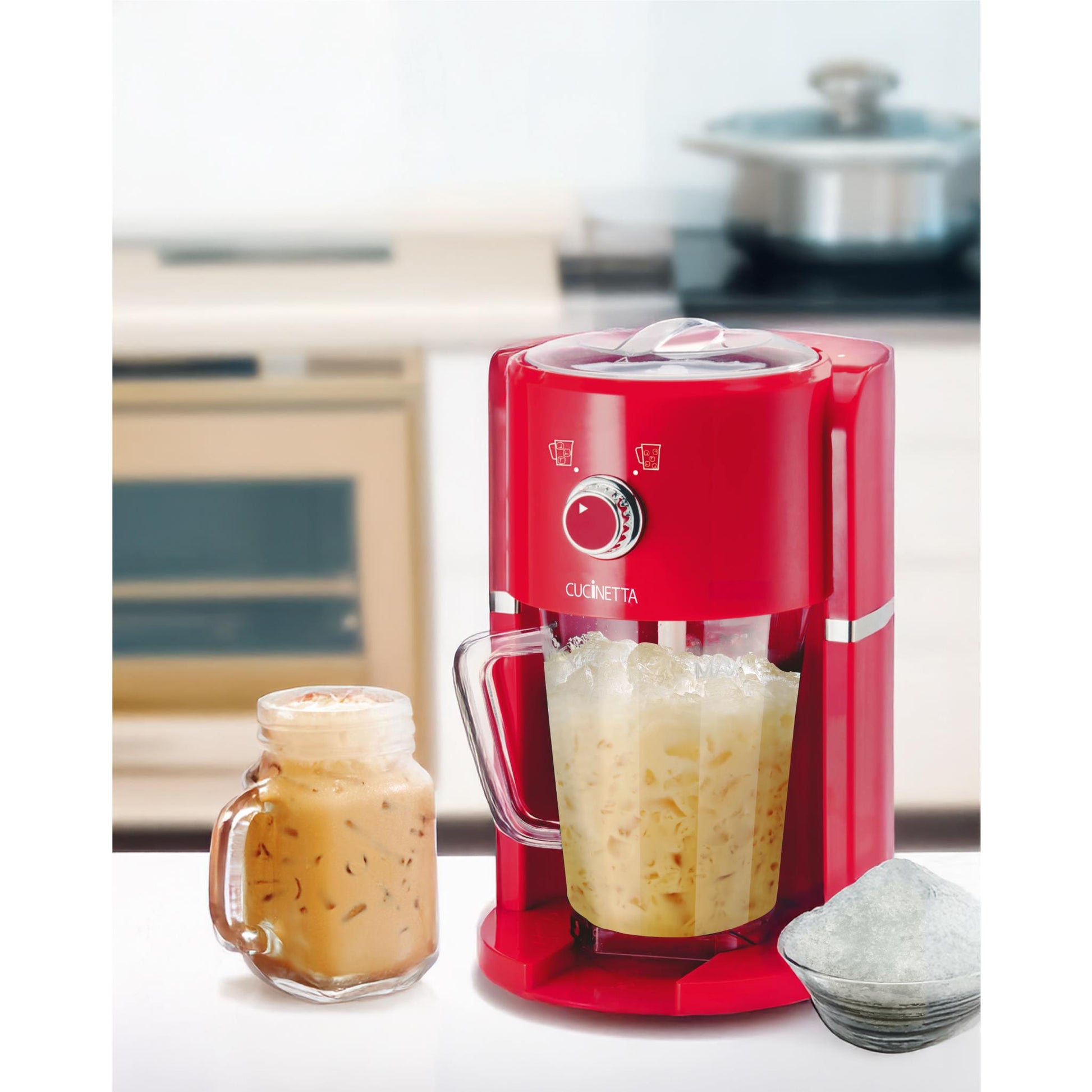 Cucinetta Ice Shaver and Slushy Maker