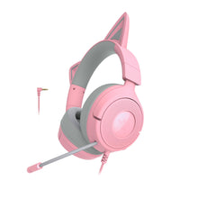 Razer Kraken Kitty V3 X - Wired Headset with Kitty Ears (Quartz)