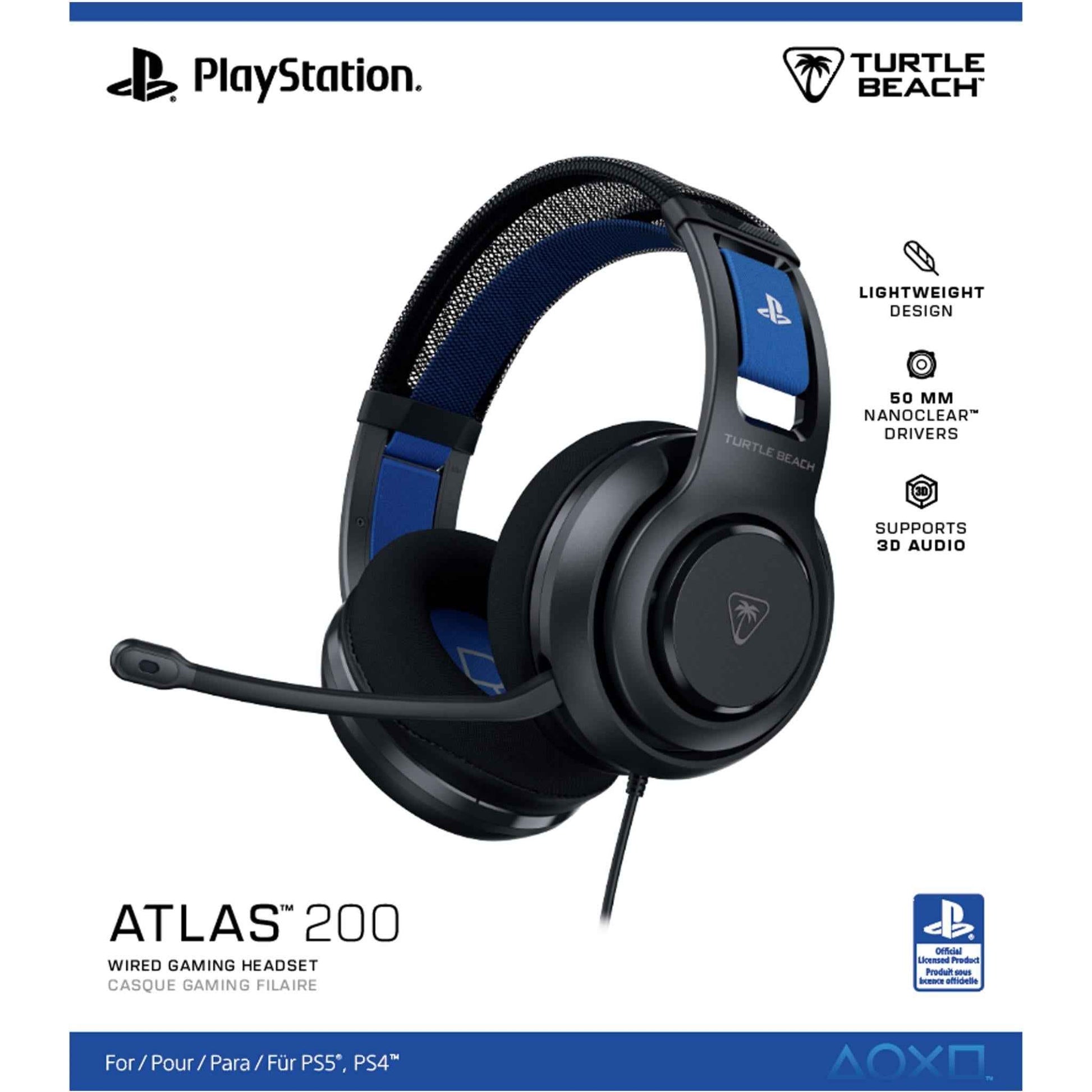 Turtle Beach® Atlas™ 200 Wired Gaming Headset