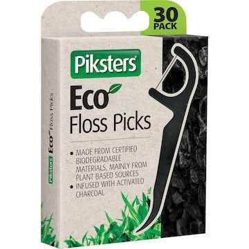 Piksters Eco Floss Picks 30 pack