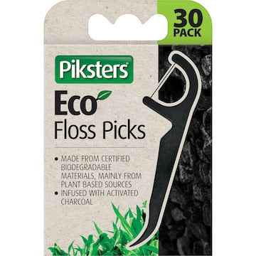 Piksters Eco Floss Picks 30 pack