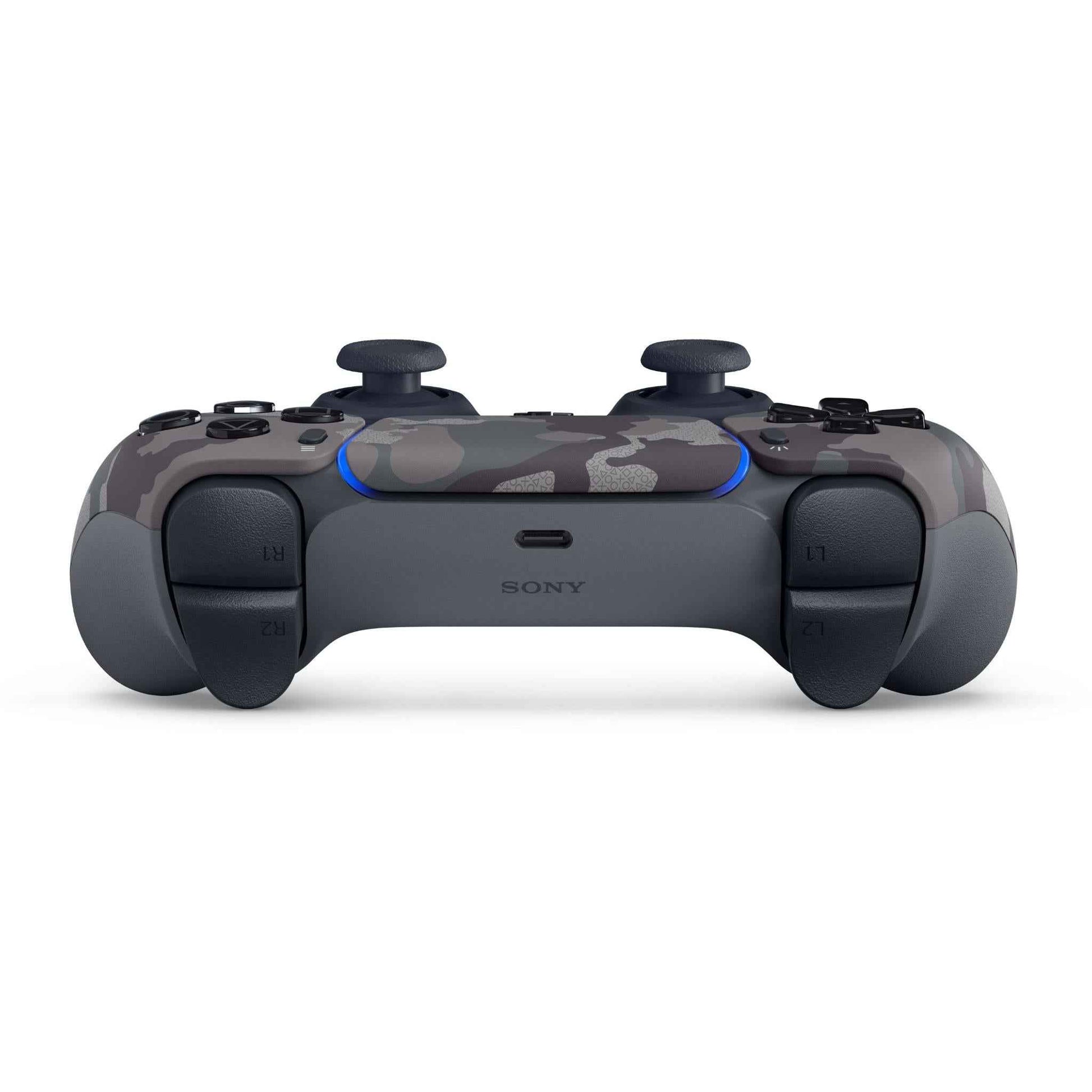 PS5 PlayStation 5 DualSense Wireless Controller Gray Camouflage