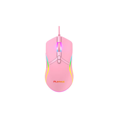 Playmax Pink Taboo RGB Mouse