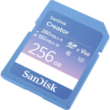 SanDisk® Creator SD UHS-II Card 256GB