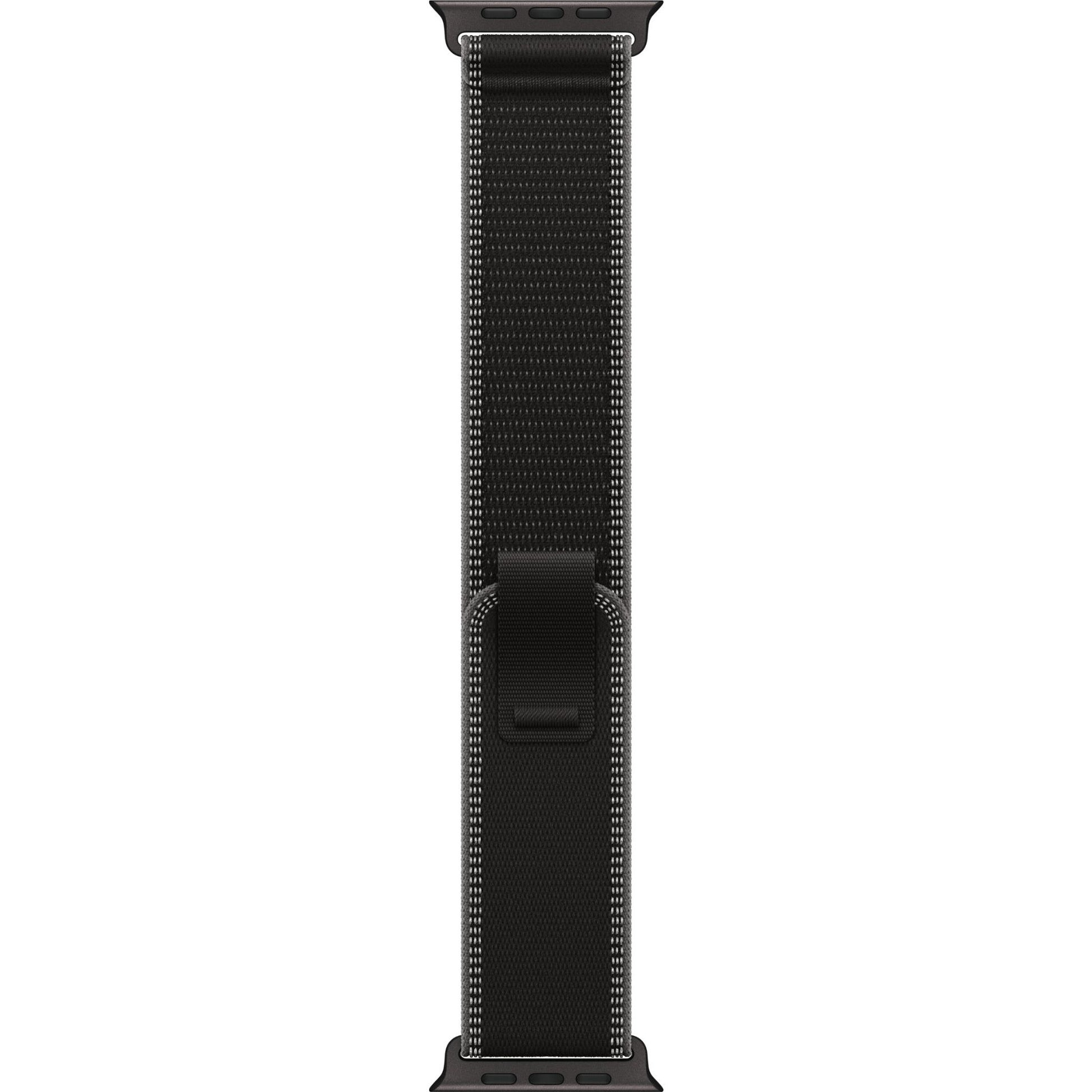 Apple Watch 49mm [Black/Charcoal] Trail Loop [S/M] [Black Titanium Finish]