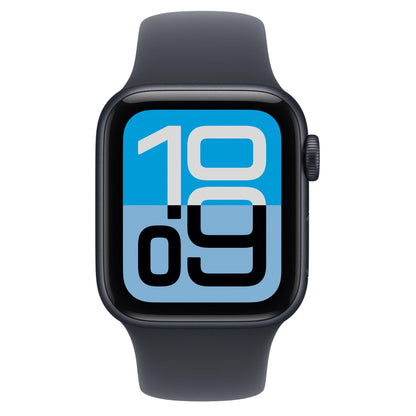 Apple Watch SE 3 40mm Midnight Aluminium Case GPS Sport Band (S/M) [2025]