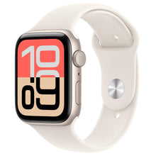 Apple Watch SE 3 44mm Starlight Aluminium Case GPS Sport Band (S/M) [2025]