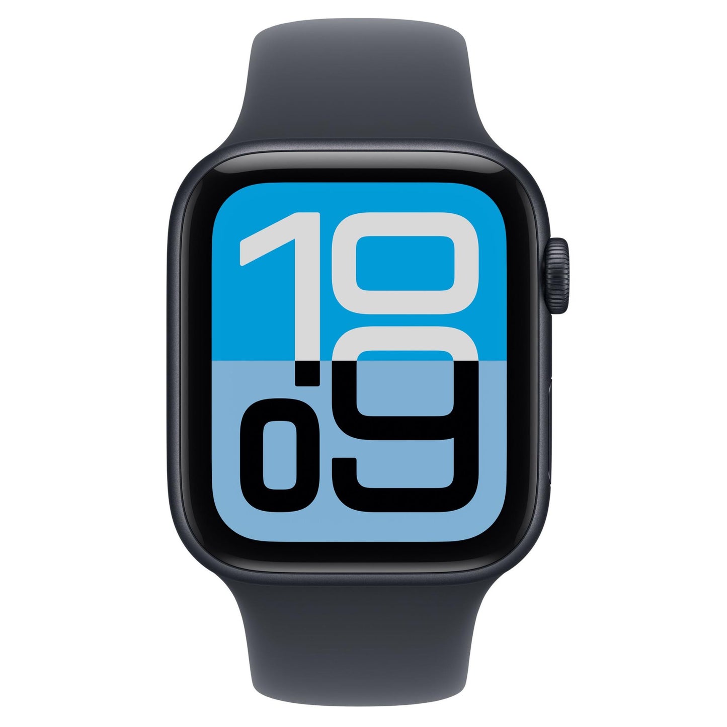 Apple Watch SE 3 44mm Midnight Aluminium Case GPS Sport Band (S/M) [2025]