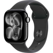 Apple Watch Series 11  42mm Jet Black Aluminium Case GPS Sport Band (S/M) [Black]