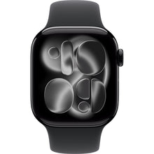 Apple Watch Series 11  42mm Jet Black Aluminium Case GPS Sport Band (S/M) [Black]