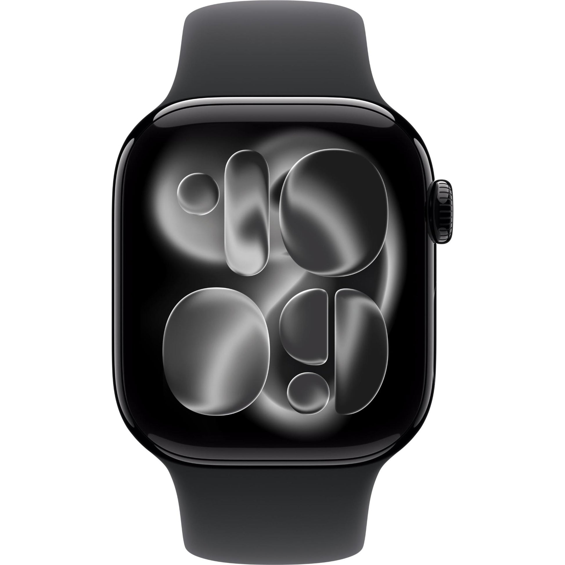 Apple Watch Series 11 42mm Jet Black Aluminium Case GPS Sport Band (M/L) [Black]