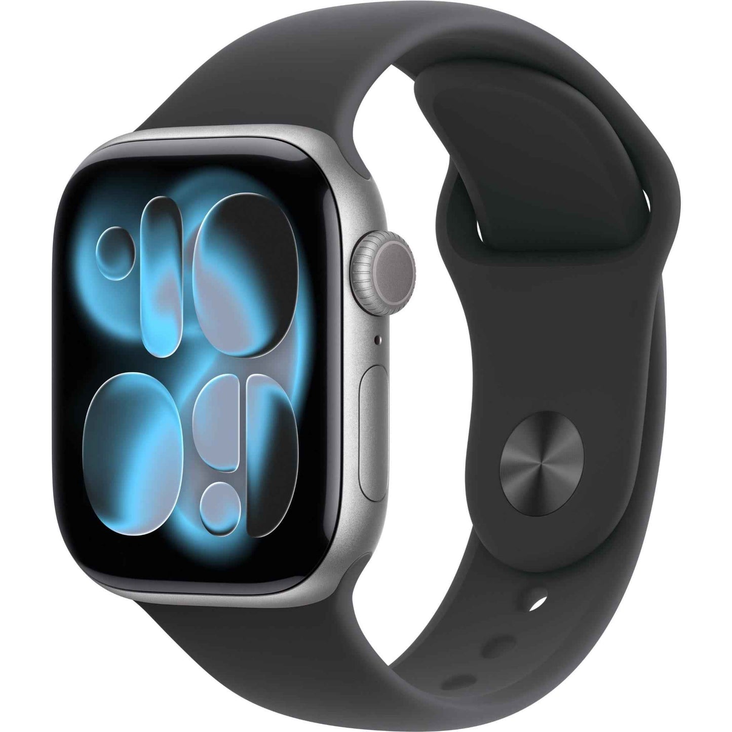 Apple Watch Series 11 42mm Space Grey Aluminium Case GPS Sport Band (M/L) [Black]