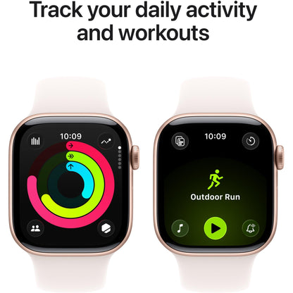 Apple Watch Series 11 42mm Rose Gold Aluminium Case GPS Sport Band (M/L) [Light Blush]