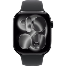 Apple Watch Series 11  46mm Jet Black Aluminium Case GPS Sport Band (S/M) [Black]
