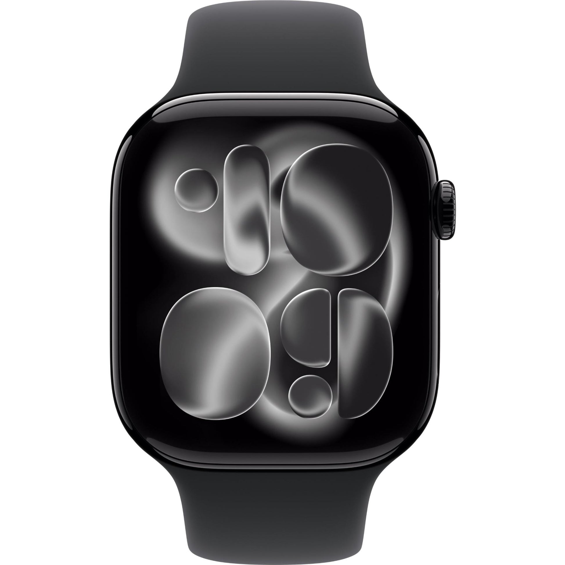 Apple Watch Series 11  46mm Jet Black Aluminium Case GPS Sport Band (S/M) [Black]