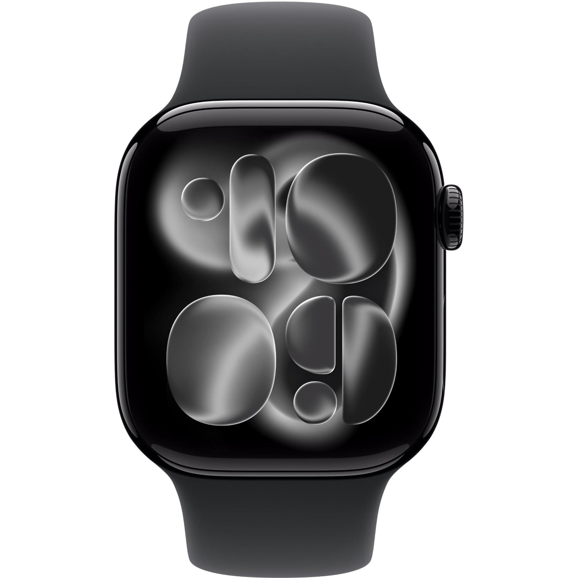 Apple Watch Series 11 42mm Jet Black Aluminium Case  GPS + Cellular (S/M) [Black]