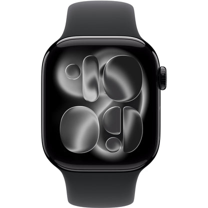 Apple Watch Series 11 42mm Jet Black Aluminium Case  GPS + Cellular (S/M) [Black]