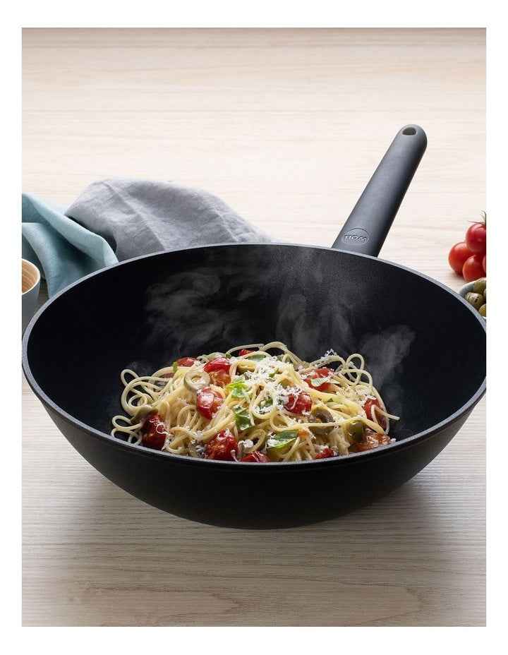 Eco Lite Fixed Handle Induction Wok 30cm