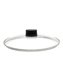 Eco Lite Fixed Knob Safety Glass Lid 28cm