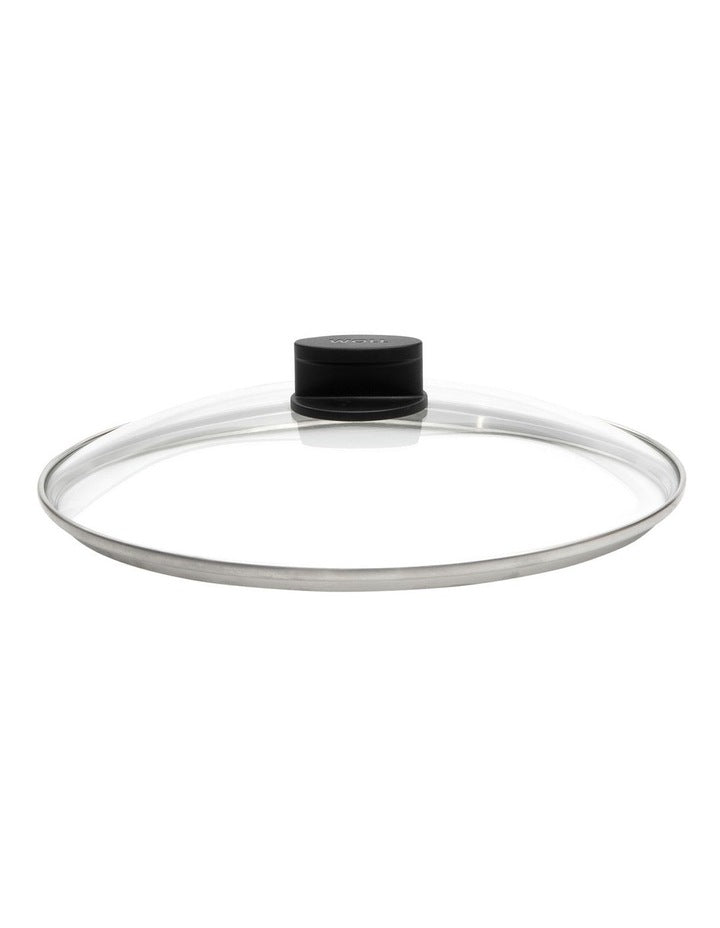 Eco Lite Fixed Knob Safety Glass Lid 28cm