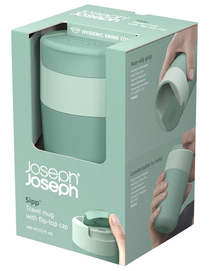 Sipp Travel Mug 340 ml in Green