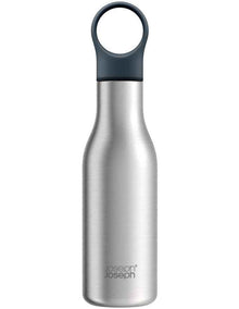 Loop Water Bottle 500ml in Brushed/Anthracite