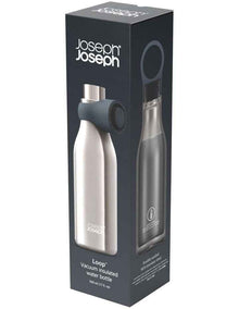 Loop Water Bottle 500ml in Brushed/Anthracite