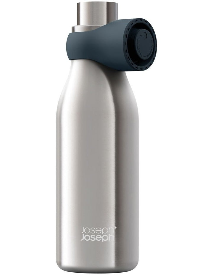 Loop Water Bottle 500ml in Brushed/Anthracite
