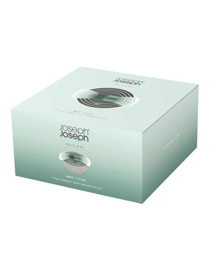 Nest 9 Plus 9 Piece Food Preparation Set Editions in Green