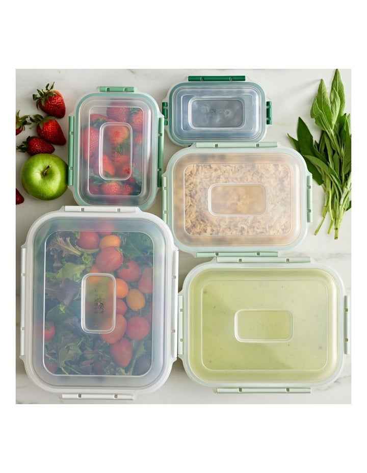 Nest Lock 5-piece Container Set Editions in Green