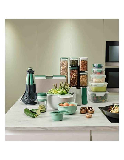 Nest Lock 5-piece Container Set Editions in Green