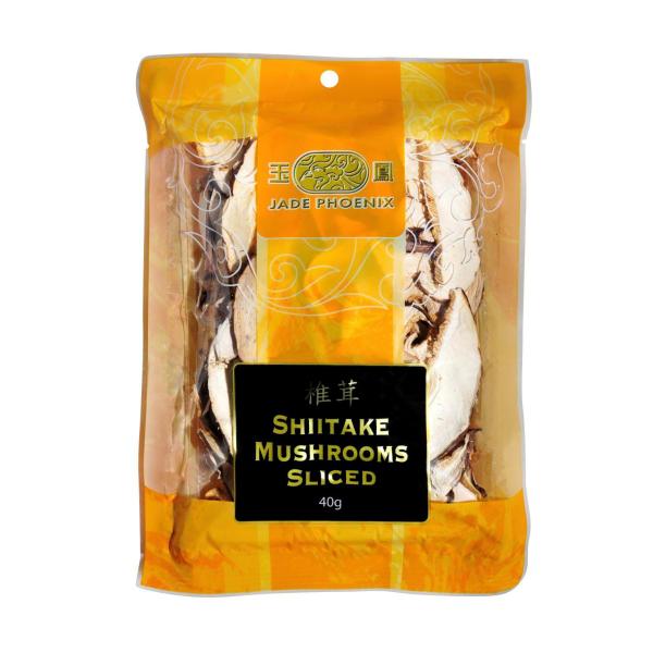 JADE PHOENIX SHITAKE MUSHGROOMS SLICED 40G