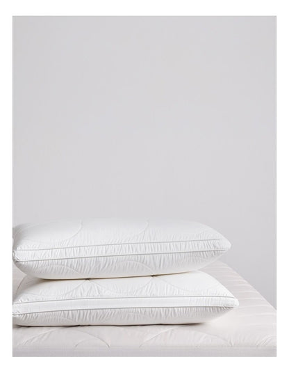 Breathe Wool Pillow 2 Pack in White