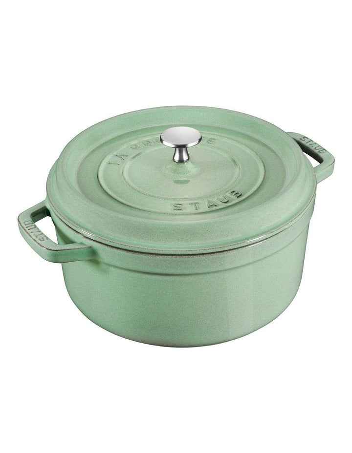 Round Cocotte 24cm in Sage Green