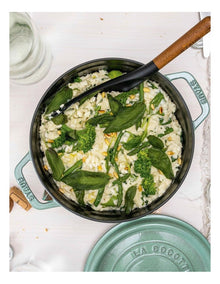 Round Cocotte 24cm in Sage Green