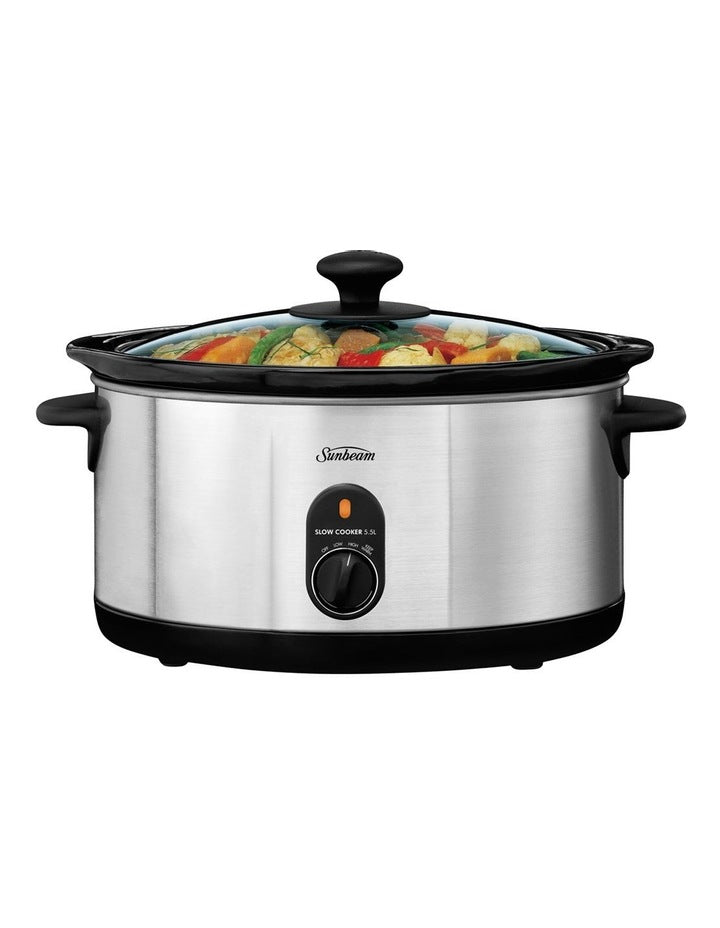 SecretChef Slow Cooker HP5520 in Silver