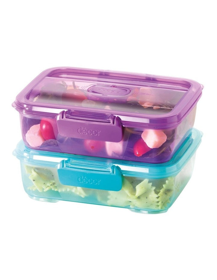 Go Lunch Box Oblong 800ml in Assorted