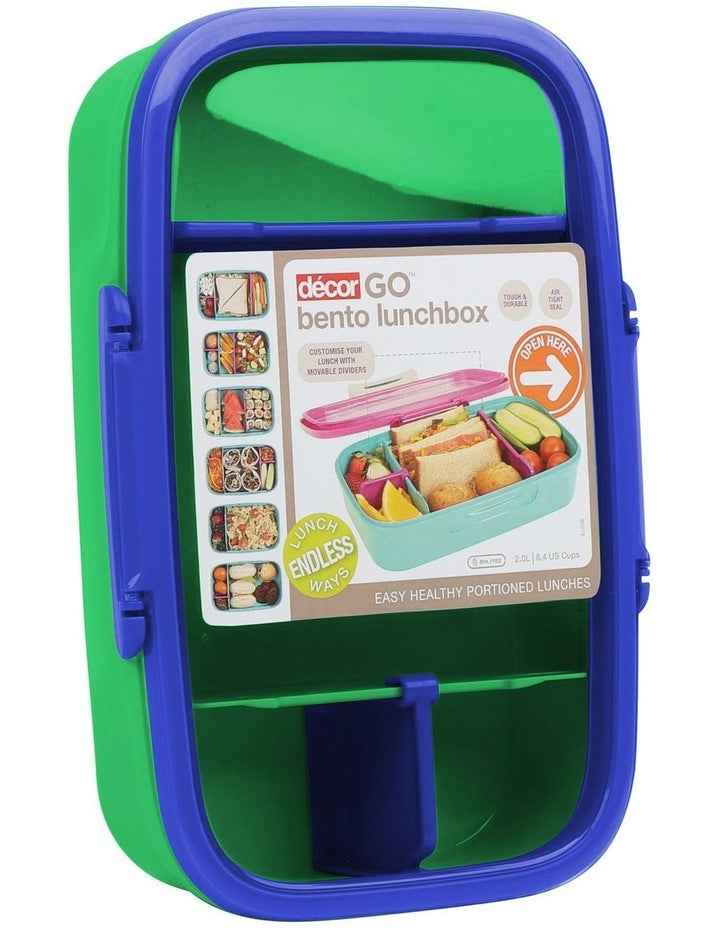 Go Bento Lunch Box 2L in Assorted