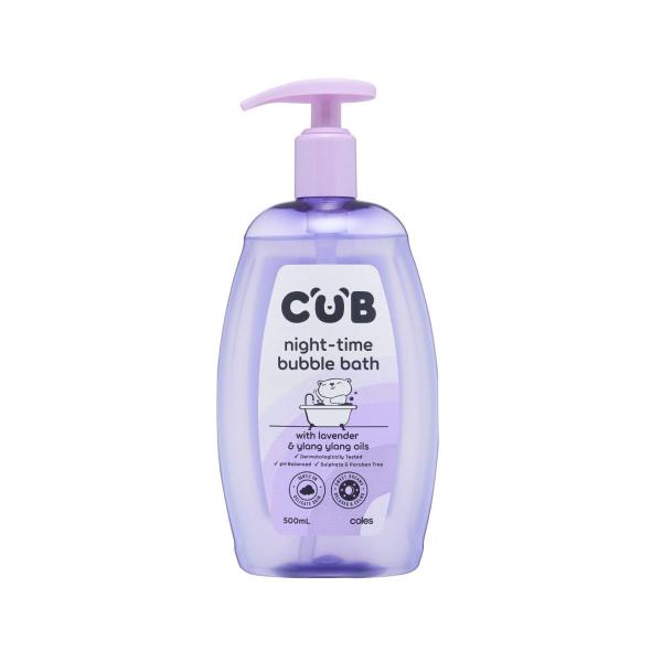 CUB NIGHT TIME BUBBLE BATH 500ML
