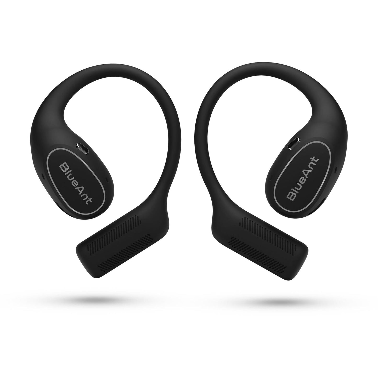 BlueAnt Open X TWS Open-Ear Headphones (Black)