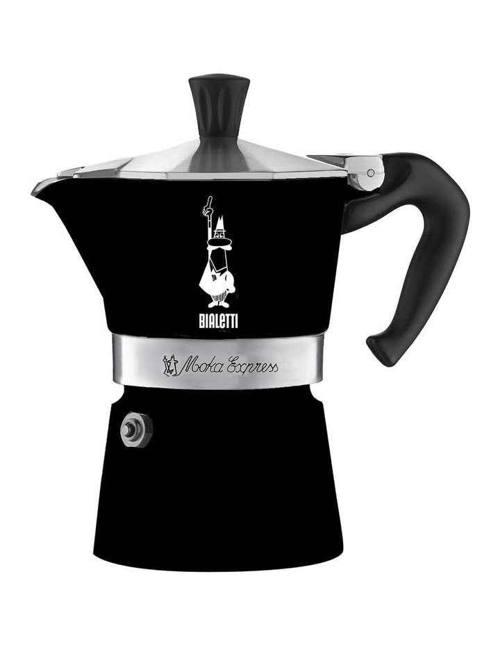 Moka Express 6 Cup in Black
