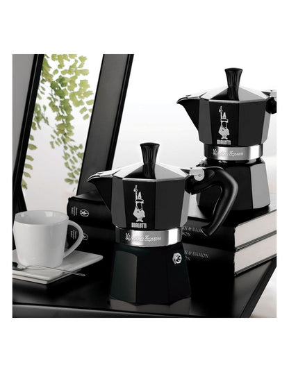 Moka Express 6 Cup in Black