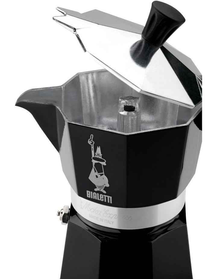 Moka Express 6 Cup in Black
