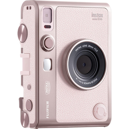 Instax Mini EVO Instant Camera (Gentle Rose)