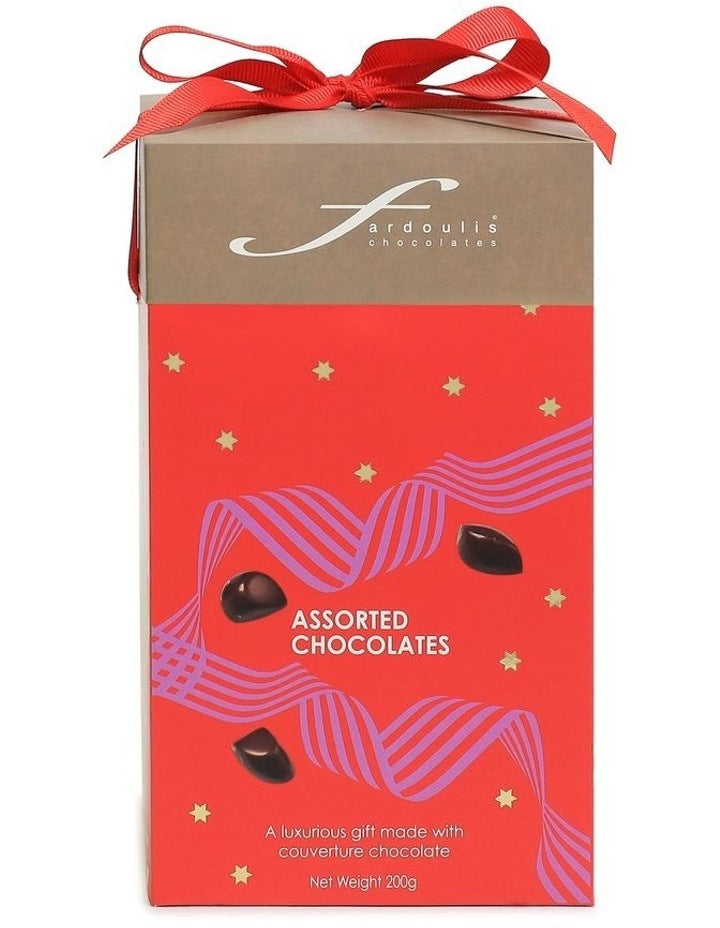 Christmas Reindeer Gift Box 200g Assorted Chocolates